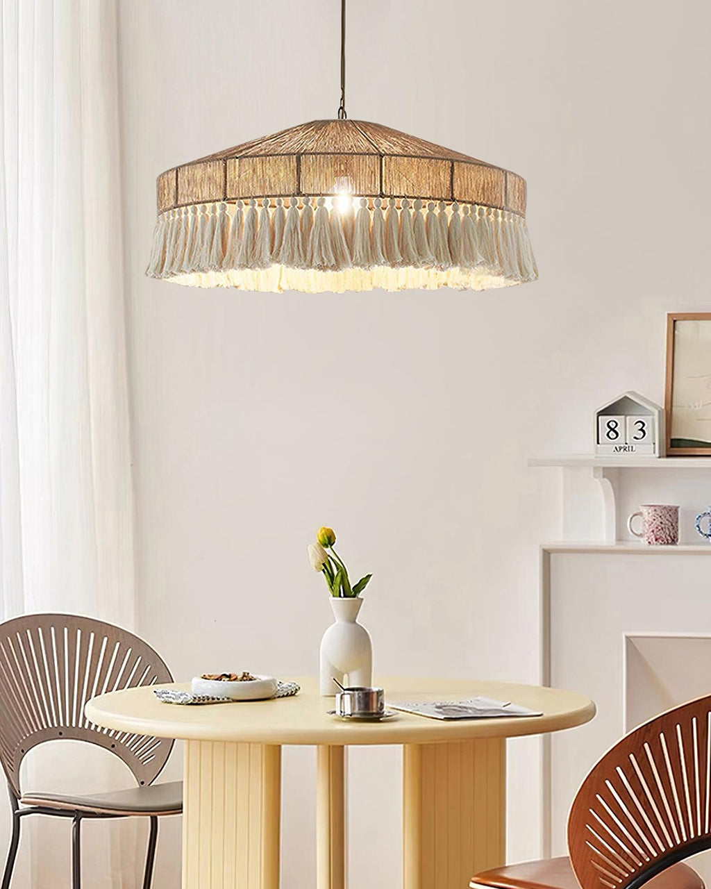 Bohemian Fringe Metal Pendant Lamp — product view 7