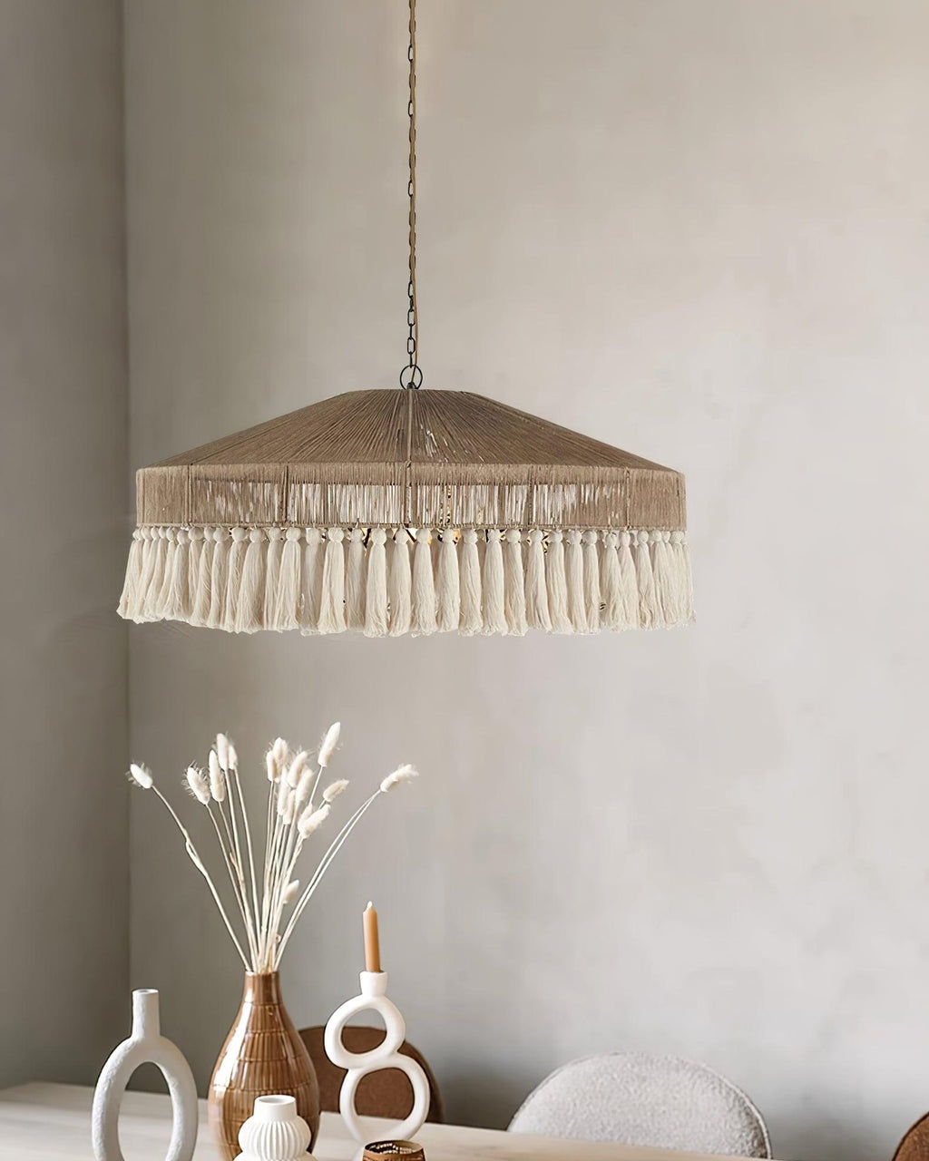 Bohemian Fringe Metal Pendant Lamp — product view 10