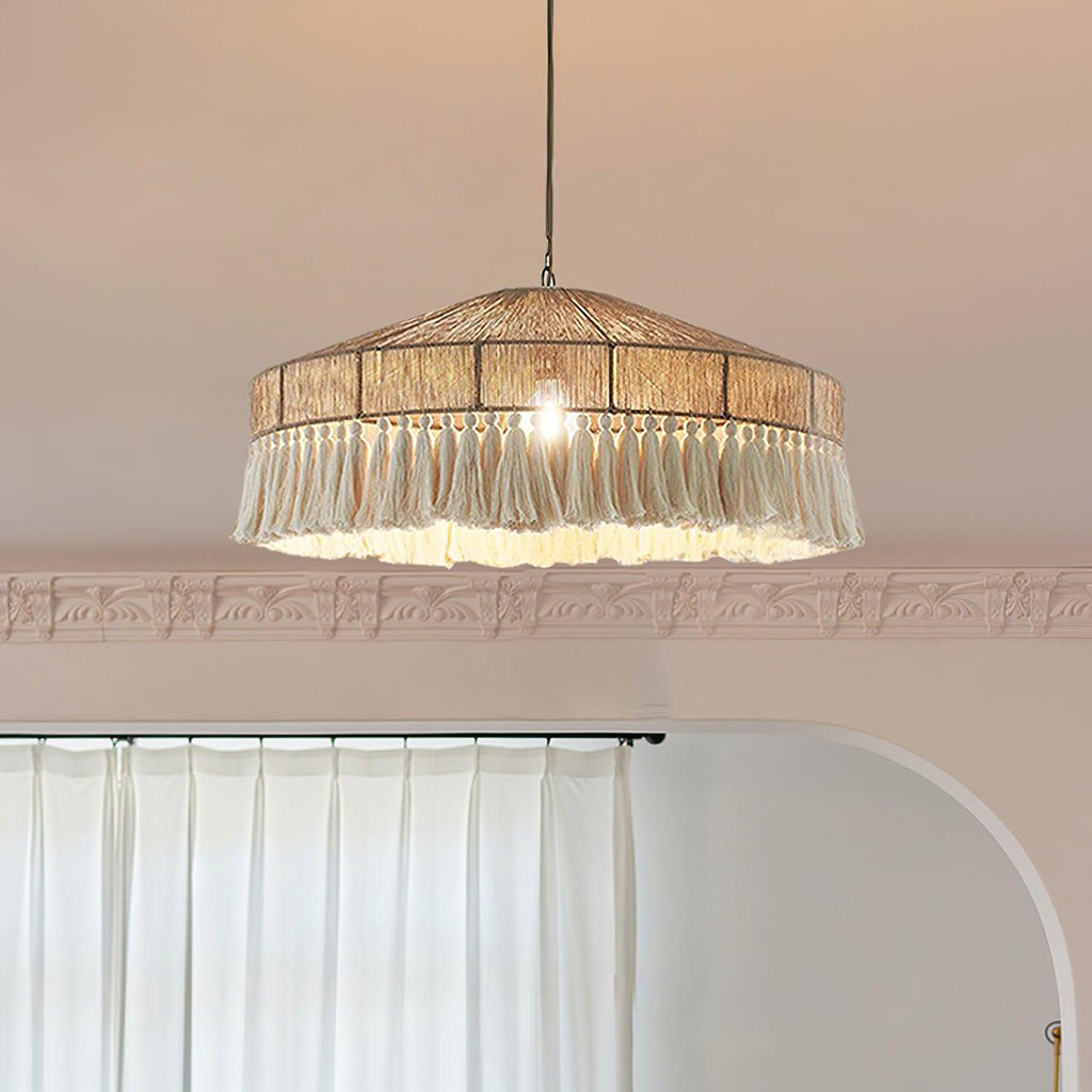 Bohemian Fringe Metal Pendant Lamp — product view 14