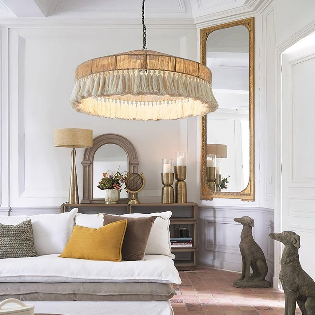 Bohemian Fringe Metal Pendant Lamp — product view 15