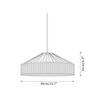 Diosa Fabric Pendant Lamp — product view 5