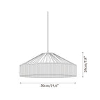 Diosa Fabric Pendant Lamp — product view 6