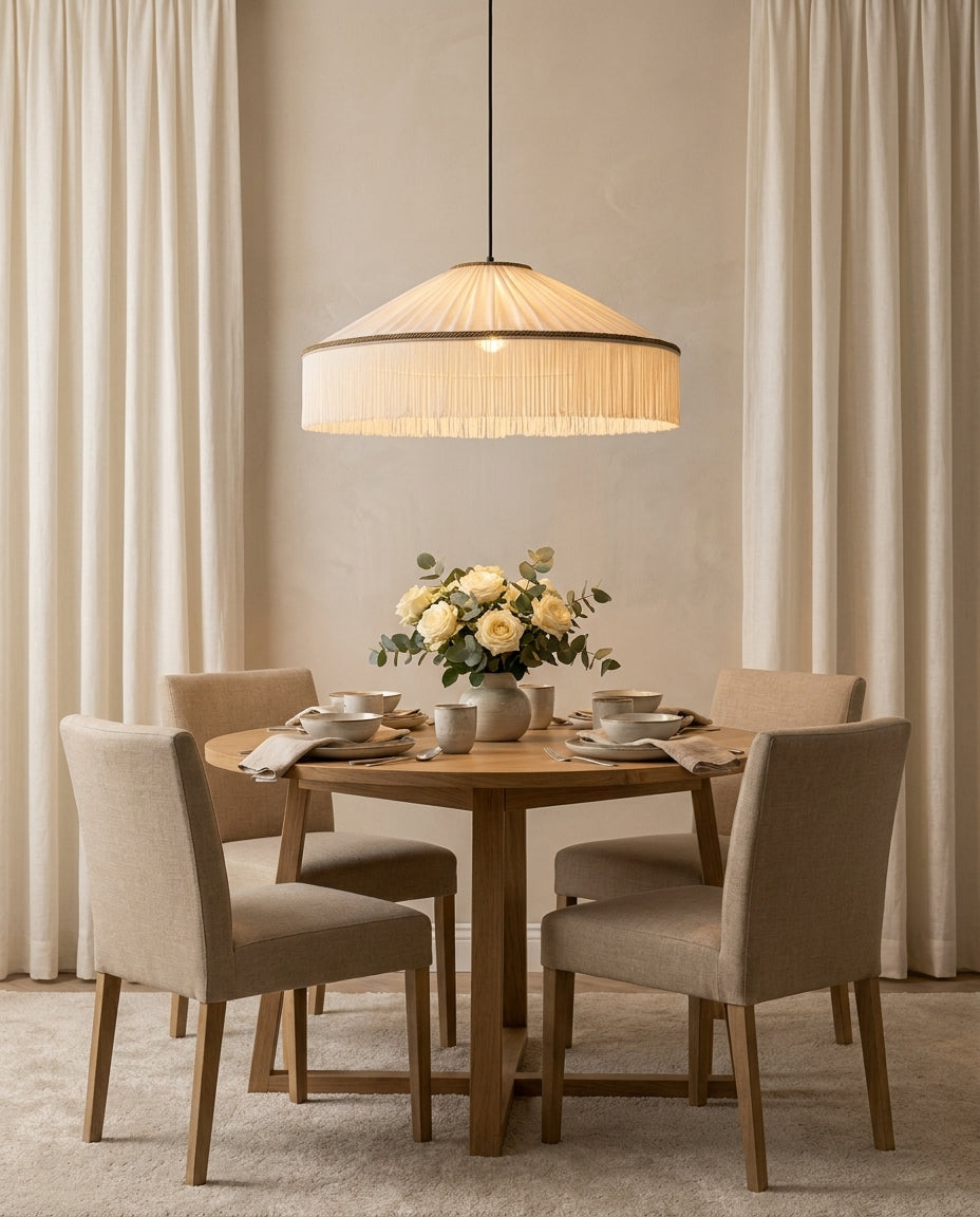 Diosa Fabric Pendant Lamp — product view 8
