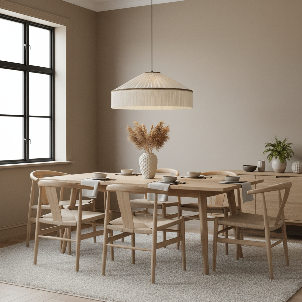 Diosa Fabric Pendant Lamp — product view 12
