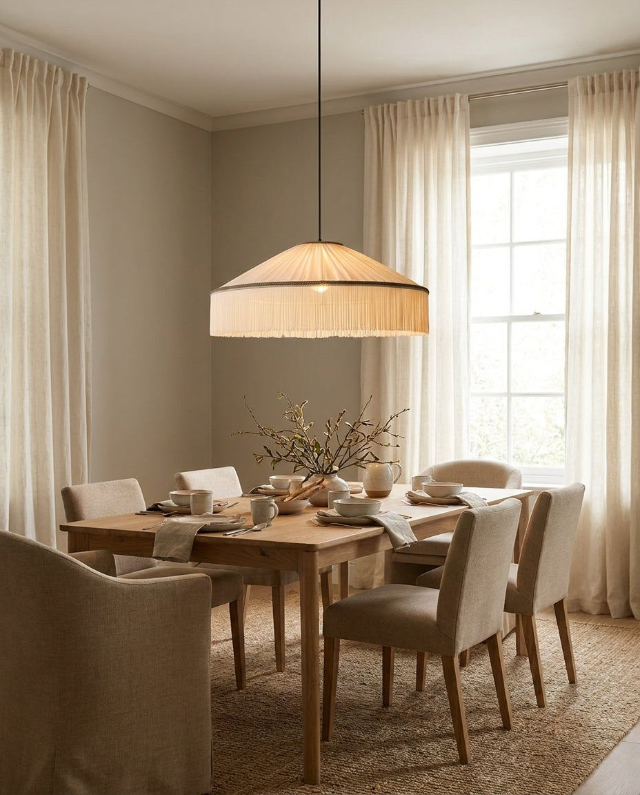 Diosa Fabric Pendant Lamp — product view 14