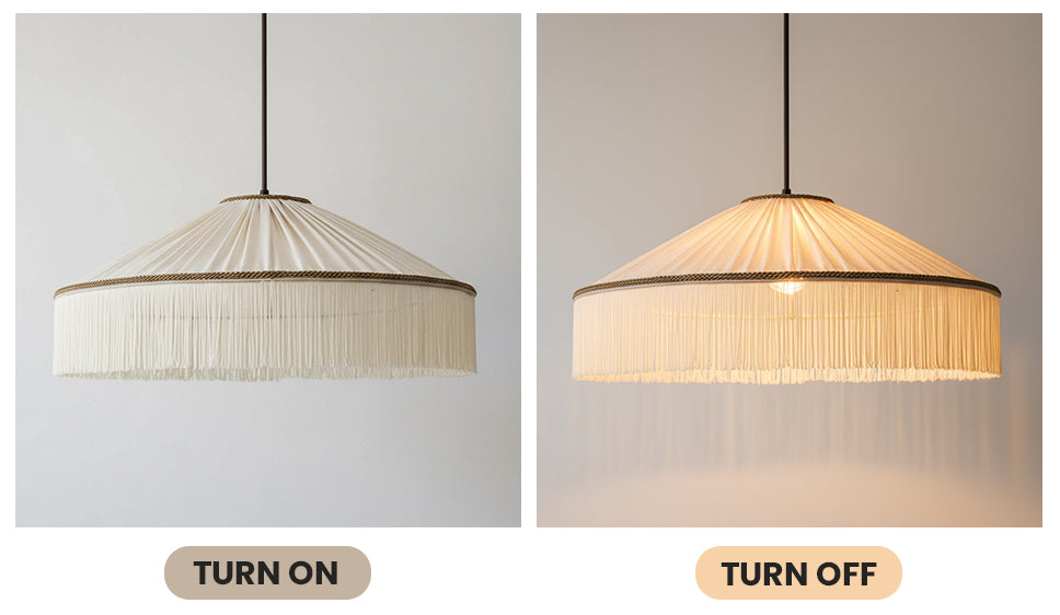 Diosa Fabric Pendant Lamp — product detail 18