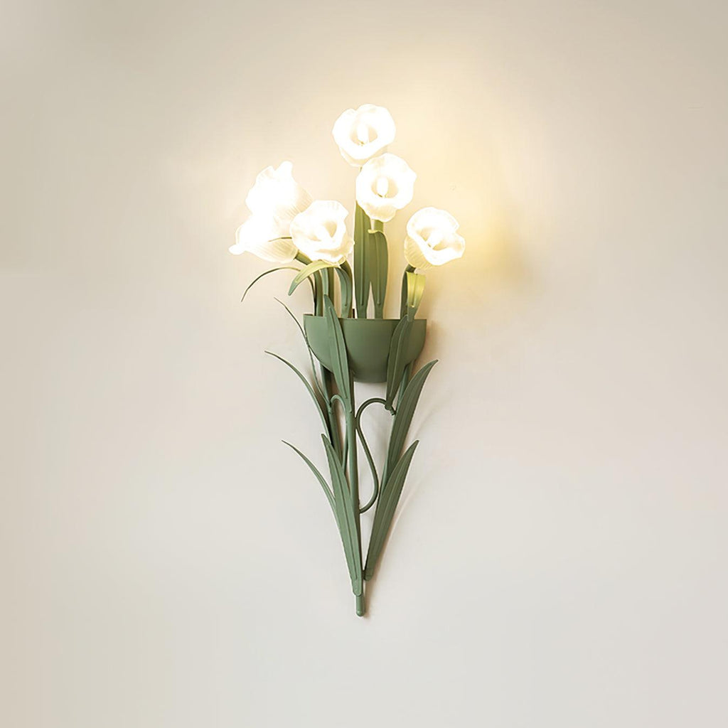 Green Sonia Glass Wall Lamp — product view 14
