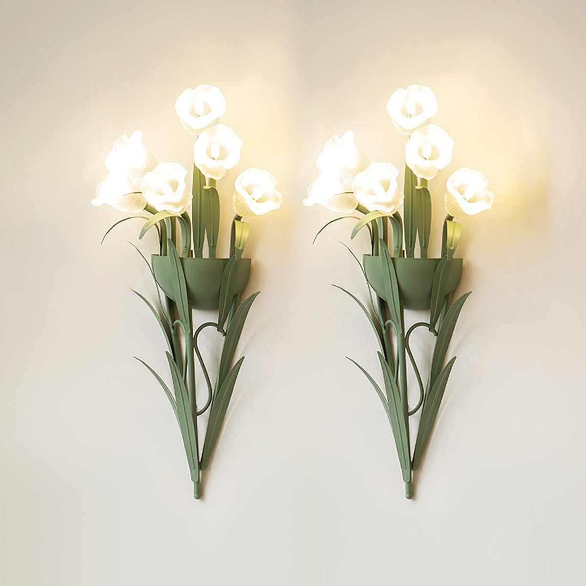 Green Sonia Glass Wall Lamp — product view 15