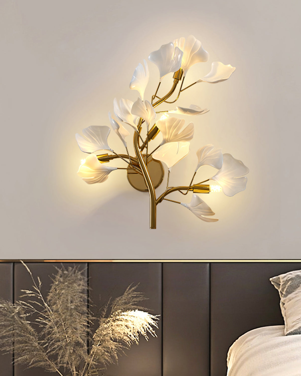 Ginkgo Neiman Metal Wall Lamp — product view 4