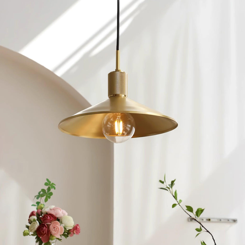 Quentin Brass Pendant Lamp — product view 2