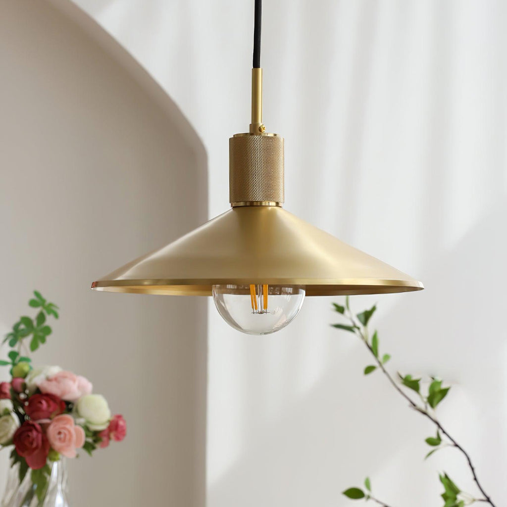 Quentin Brass Pendant Lamp — product view 3