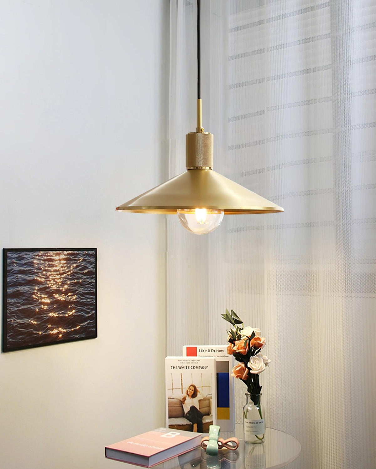 Quentin Brass Pendant Lamp — product view 7