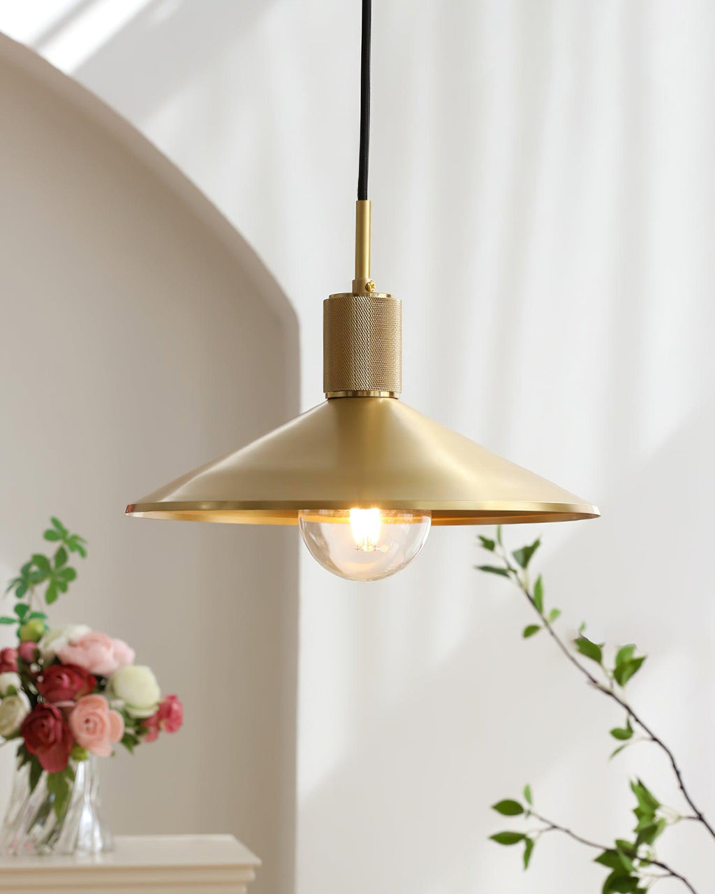 Quentin Brass Pendant Lamp — product view 8