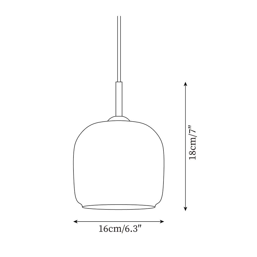 Danoise Glass Pendant Lamp — product view 5