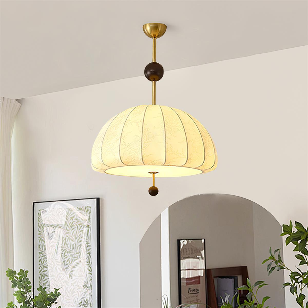 Trigg Fabric Pendant Lamp — product view 2