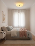 Cream Kranos Glass Ceiling Light — product view 9