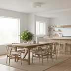 Cream Kranos Glass Ceiling Light — product view 12