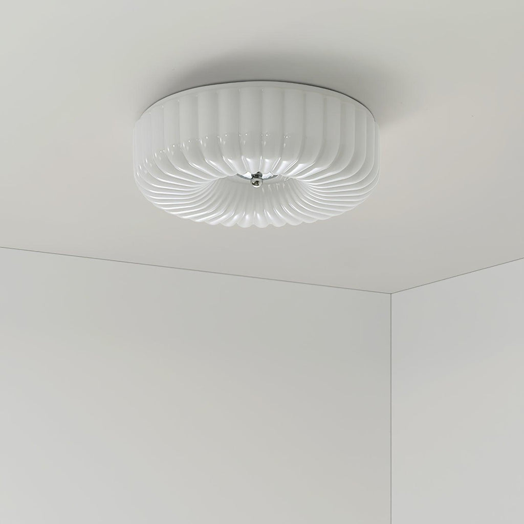 Cream Kranos Glass Ceiling Light — product view 16