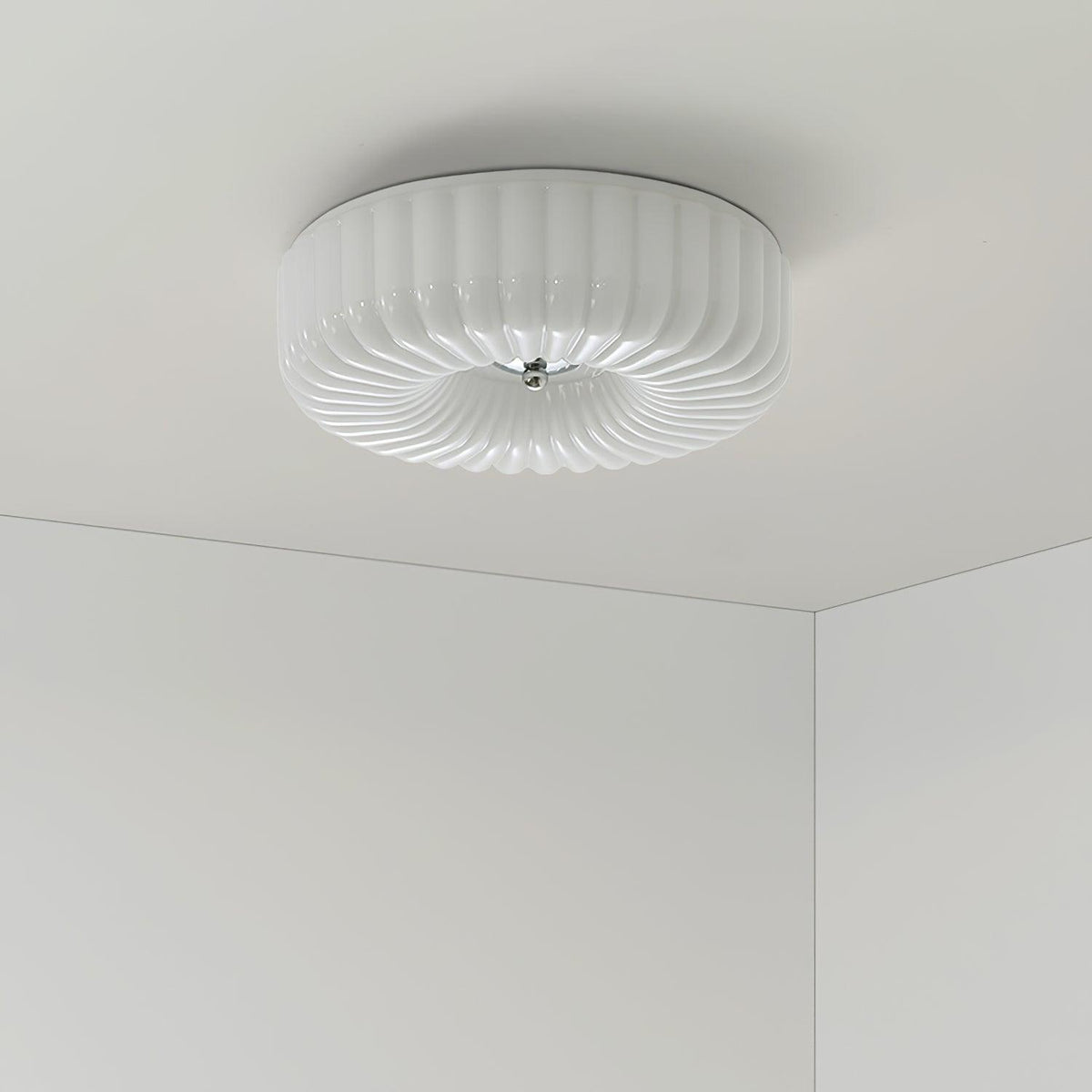 Cream Kranos Glass Ceiling Light — product view 16