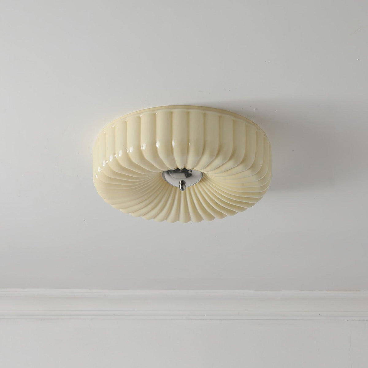Cream Kranos Glass Ceiling Light — product view 19