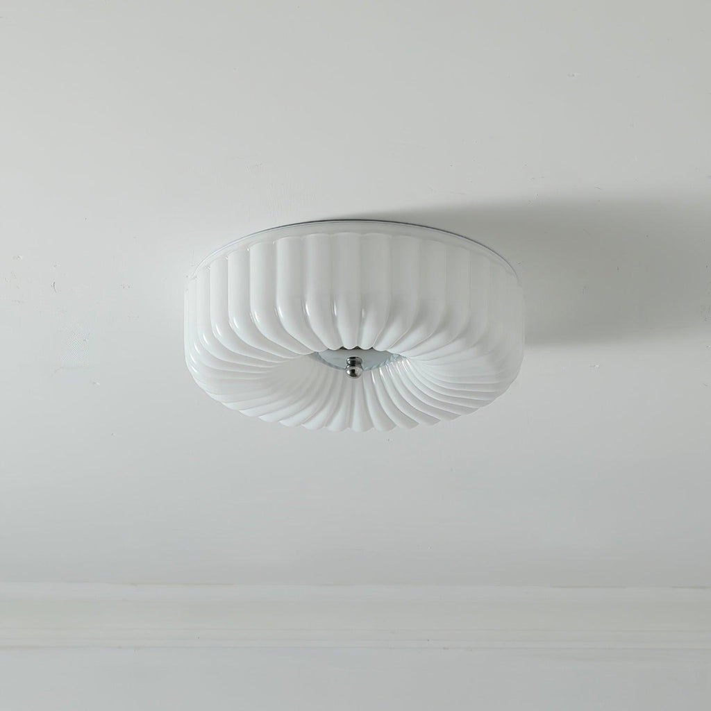 Cream Kranos Glass Ceiling Light — product view 20