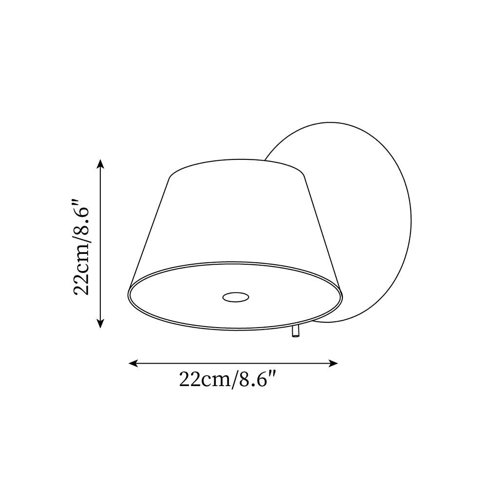 Contra Metal Wall Lamp — product view 5