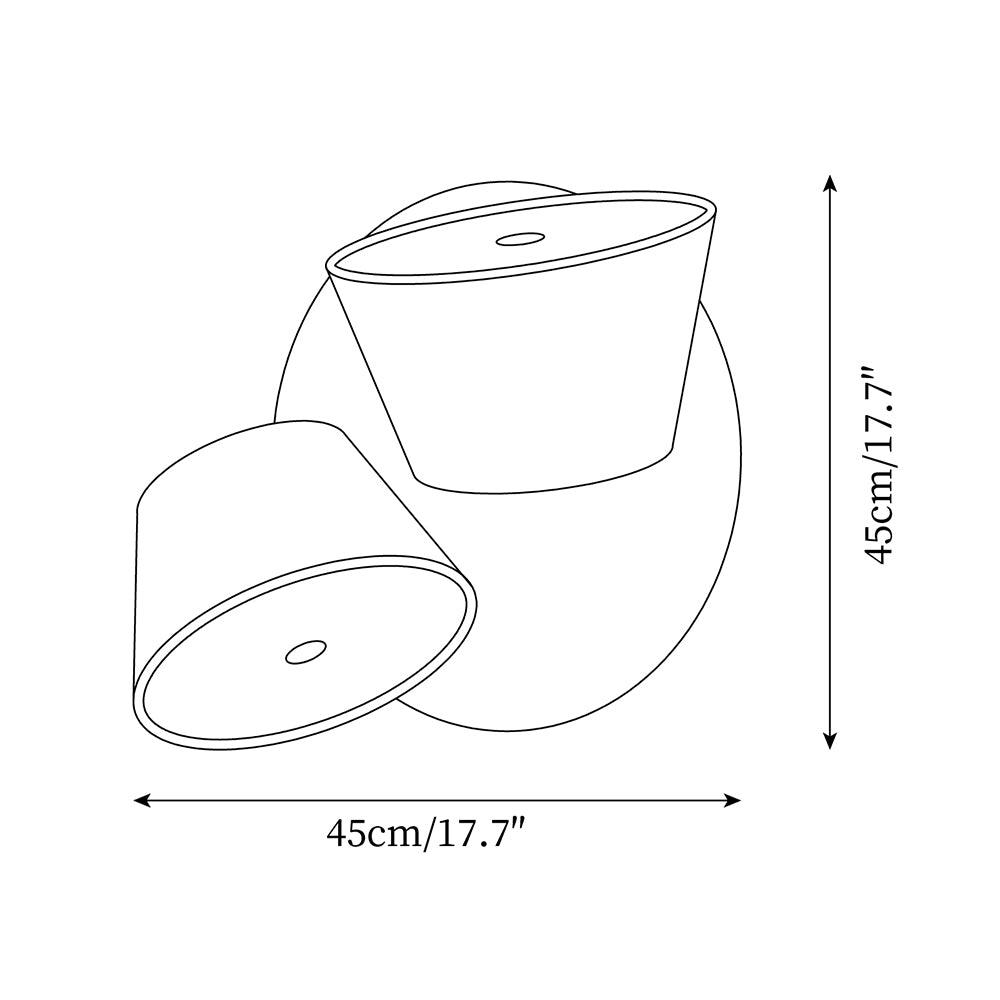 Contra Metal Wall Lamp — product view 6