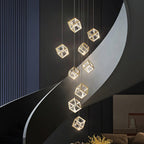 Gold Kristy Metal Chandelier — product view 2