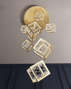 Gold Kristy Metal Chandelier — product view 9