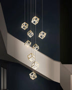 Gold Kristy Metal Chandelier — product view 11