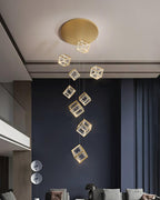 Gold Kristy Metal Chandelier — product view 17