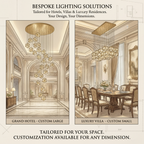 Gold Kristy Metal Chandelier — product view 20