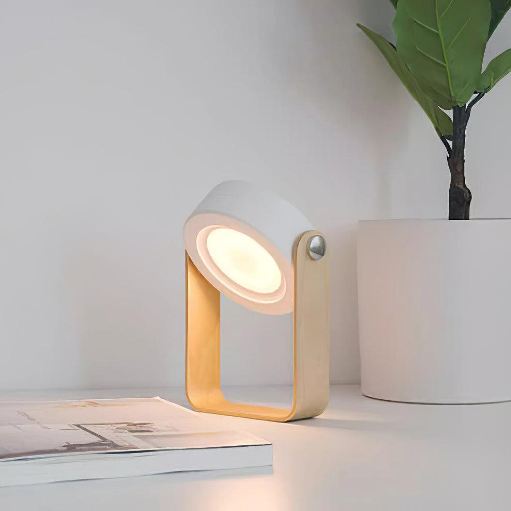 Terna Portable Wood Table Lamp — product view 2