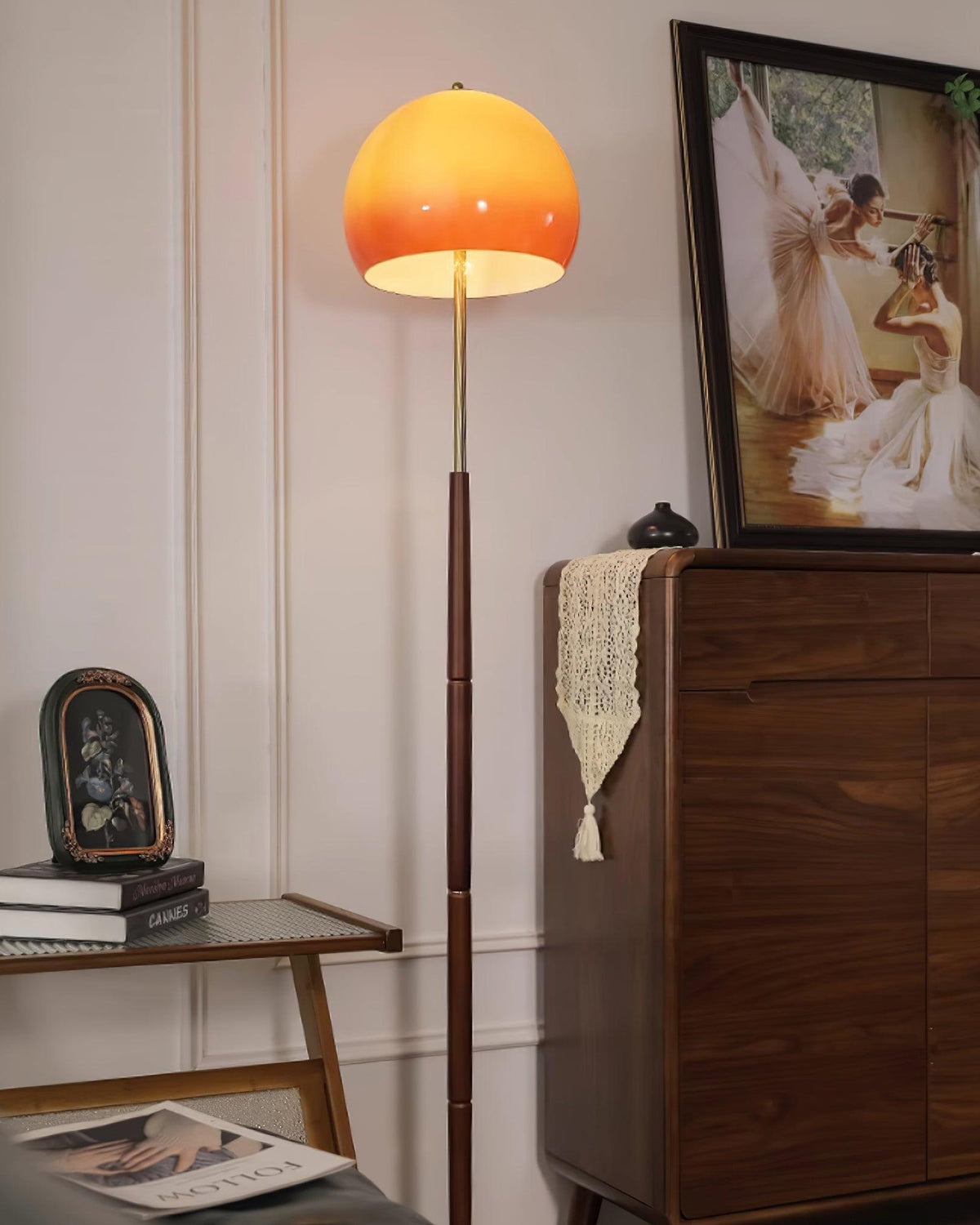 Mushroom Wood Floor Lamp — product view 13