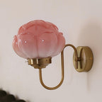 Lotus Flower Glass Wall Lamp — product view 3