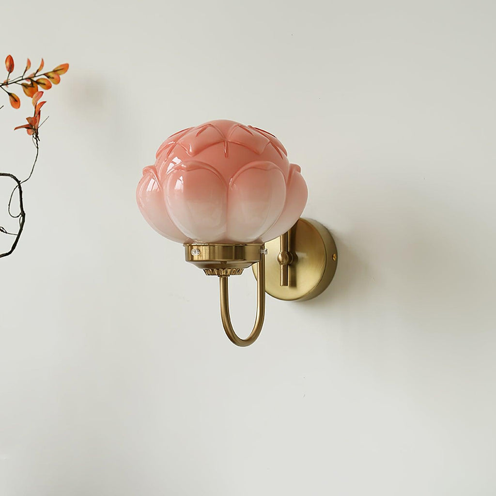Lotus Flower Glass Wall Lamp — product view 13