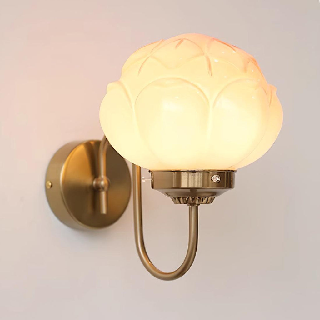 Lotus Flower Glass Wall Lamp — product view 14