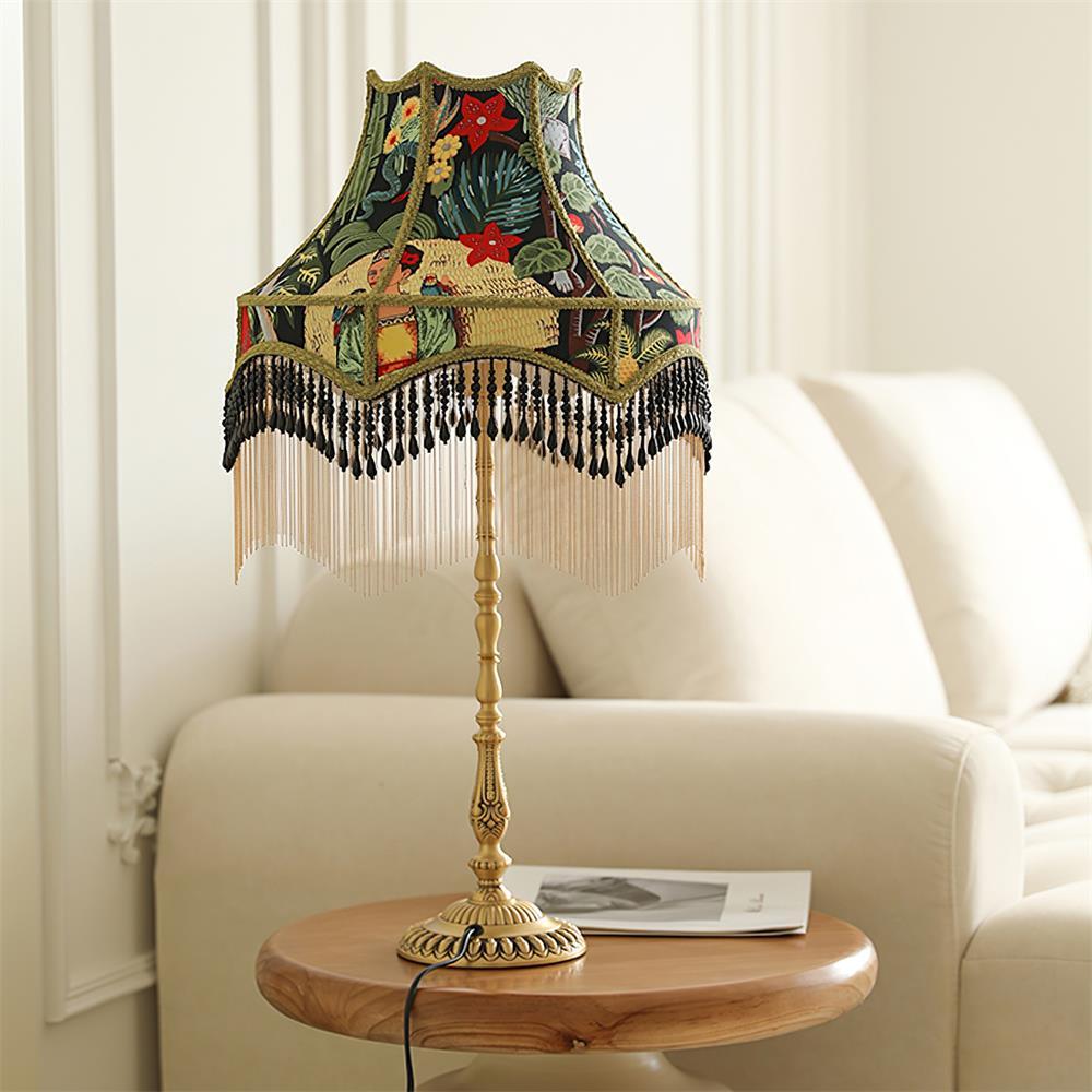 Retro Peony Table Light — product view 2
