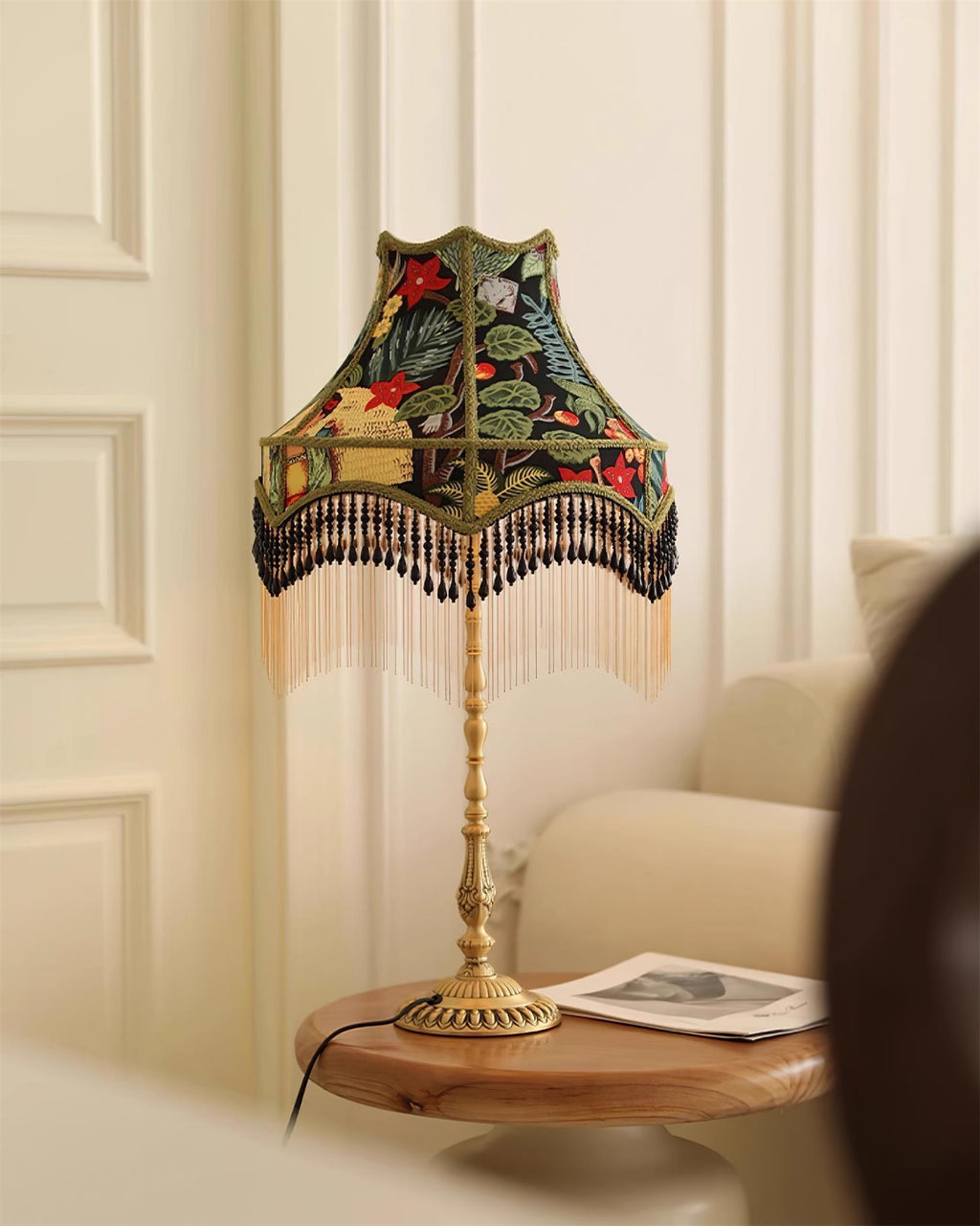 Retro Peony Table Light — product view 20