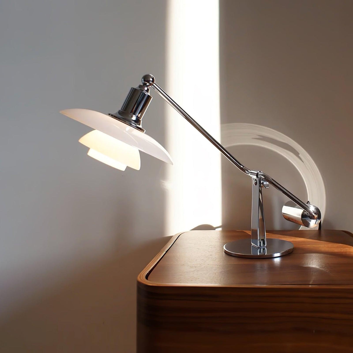 Tiered Shade Glass Table Lamp — product view 2