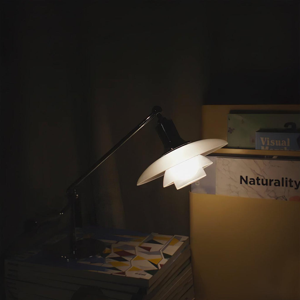 Tiered Shade Glass Table Lamp — product view 5