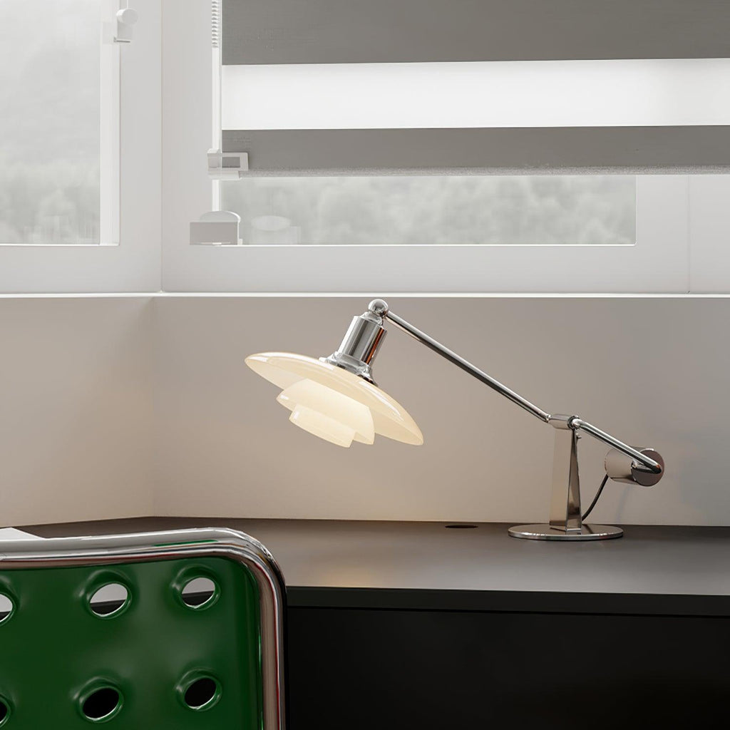 Tiered Shade Glass Table Lamp — product view 6