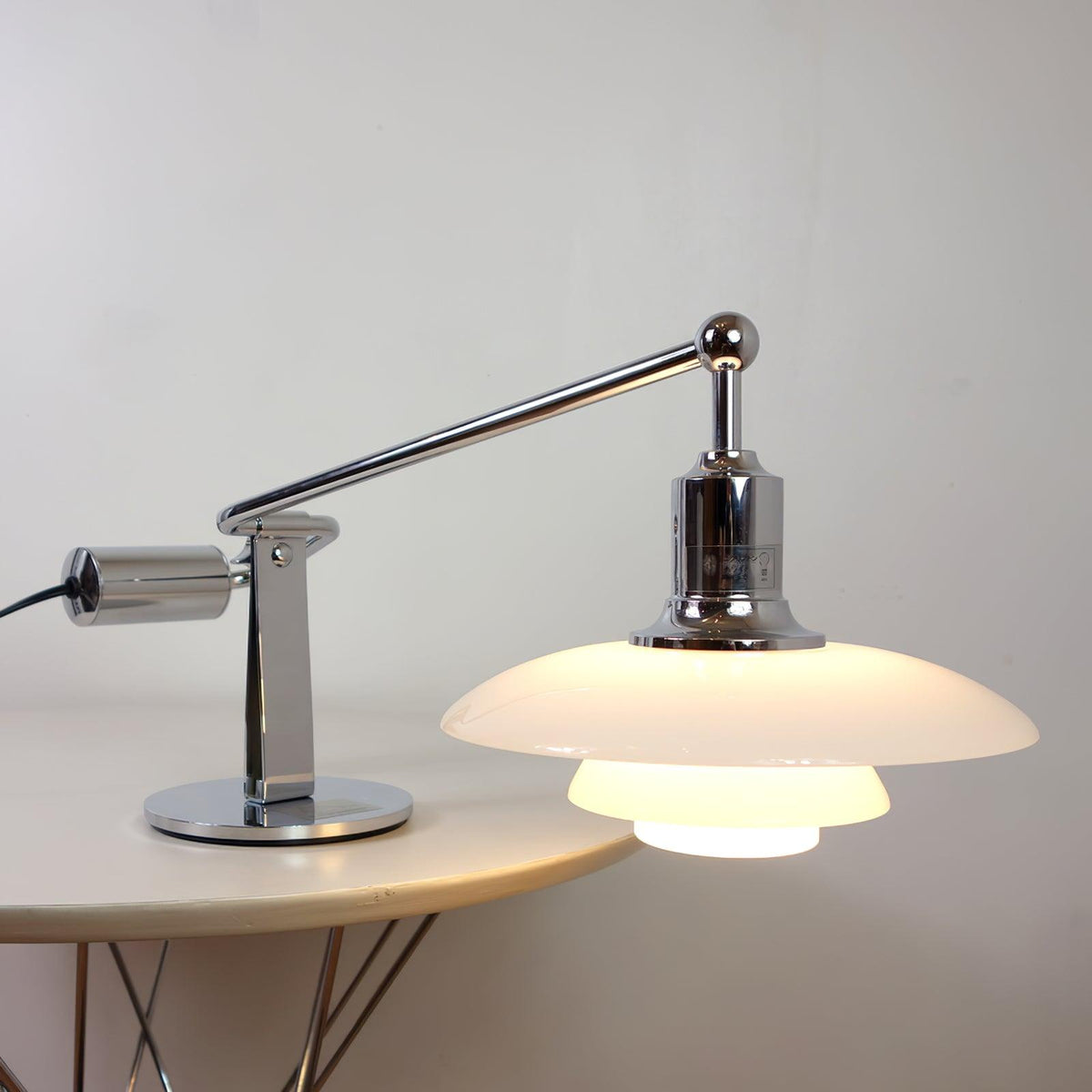 Tiered Shade Glass Table Lamp — product view 7
