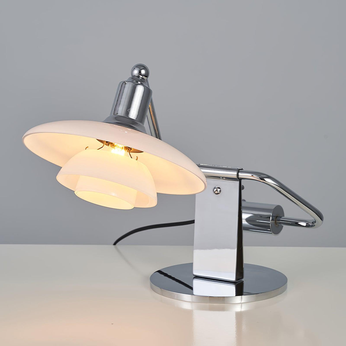 Tiered Shade Glass Table Lamp — product view 10