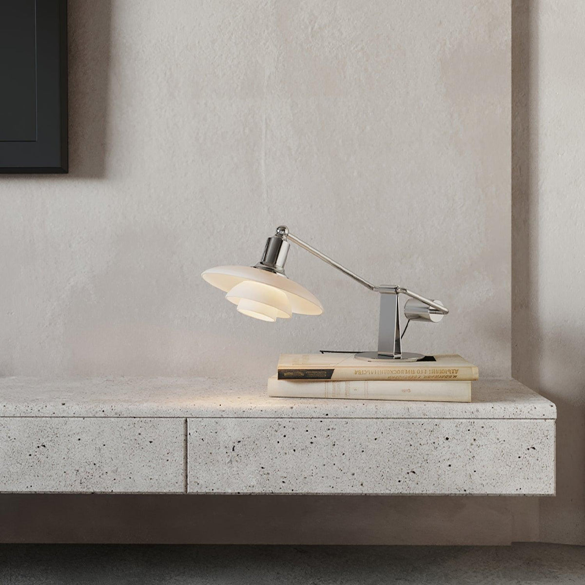 Tiered Shade Glass Table Lamp — product view 13