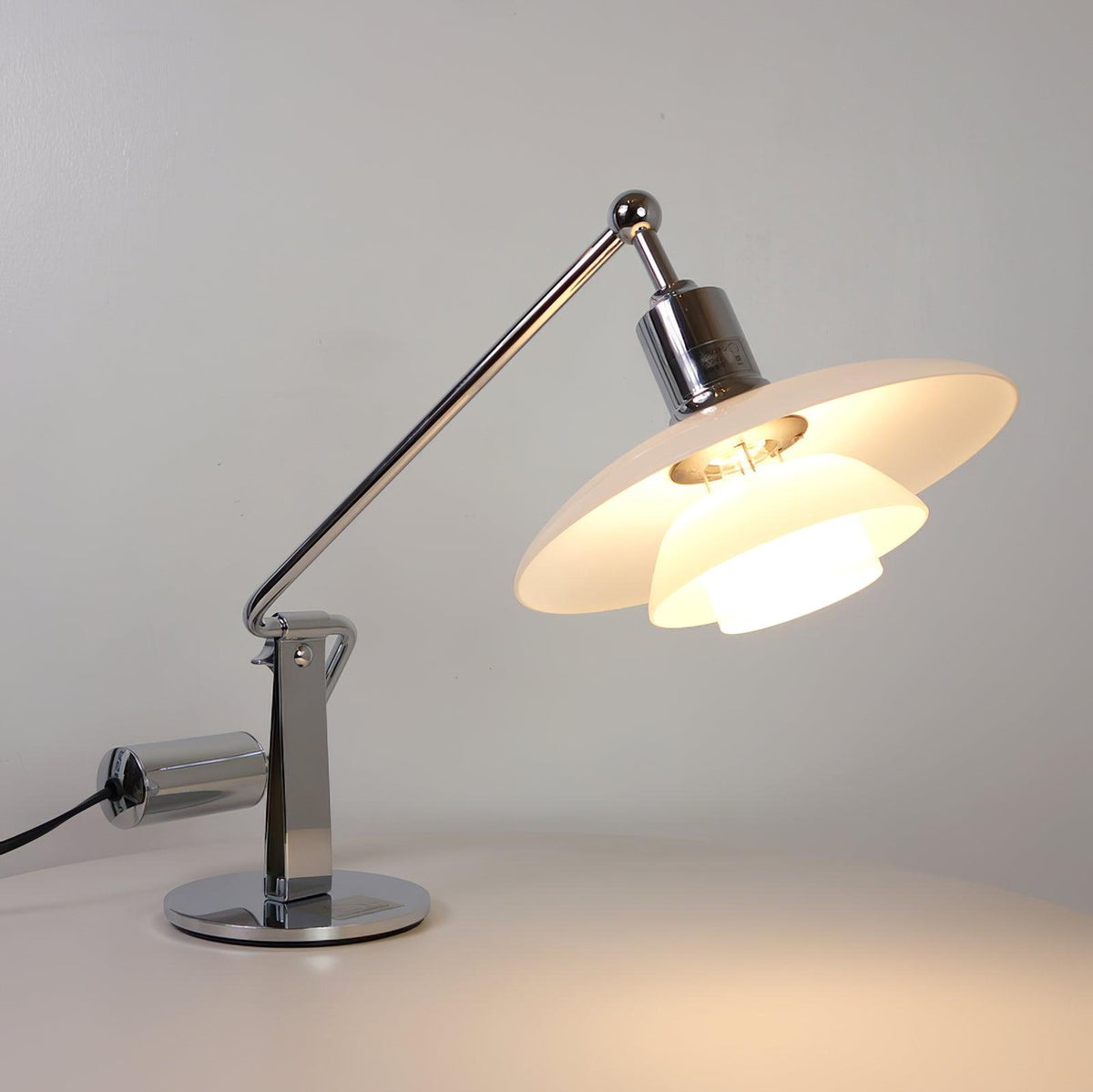 Tiered Shade Glass Table Lamp — product view 16