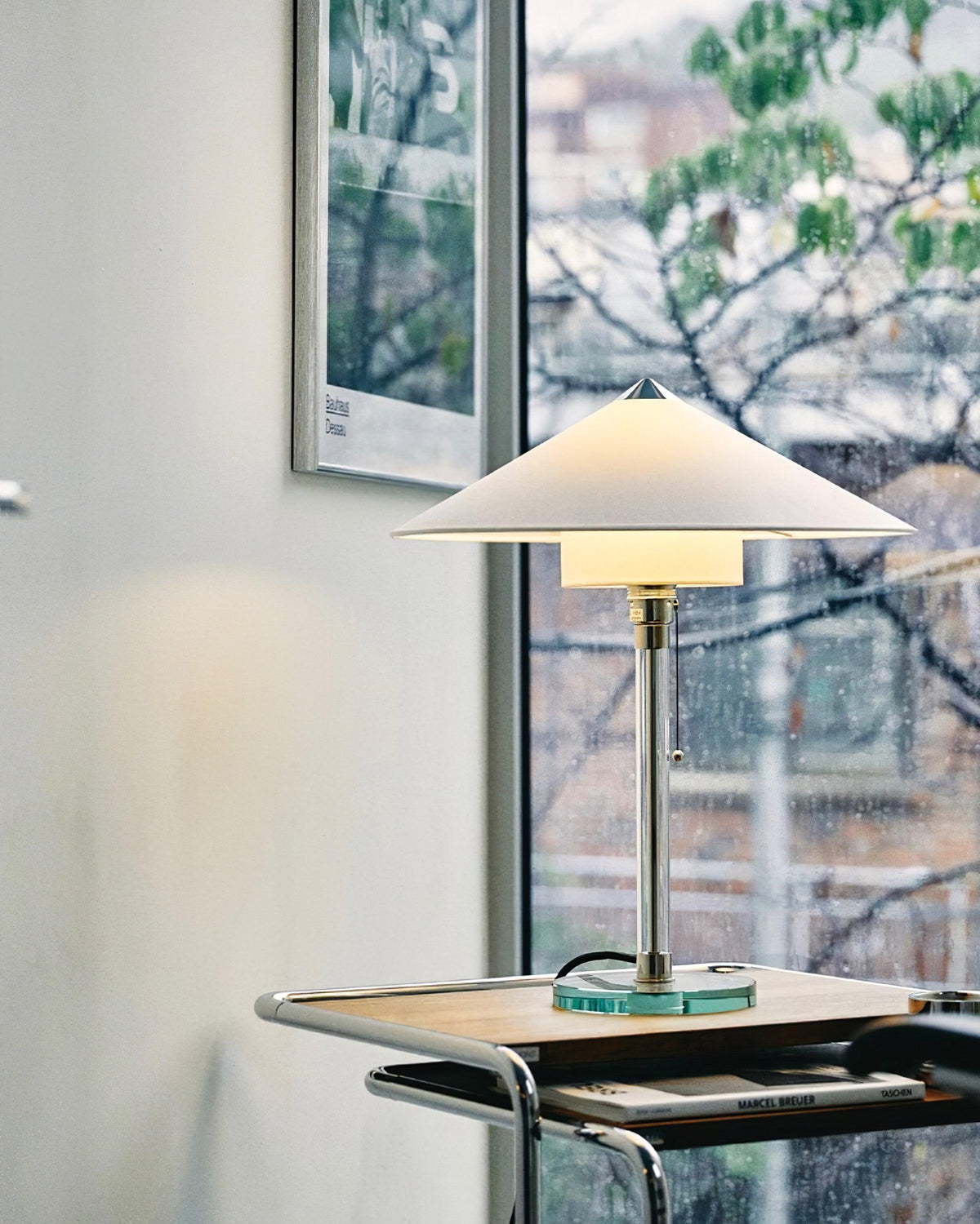 Wagenfeld Glass Table Lamp — product view 13
