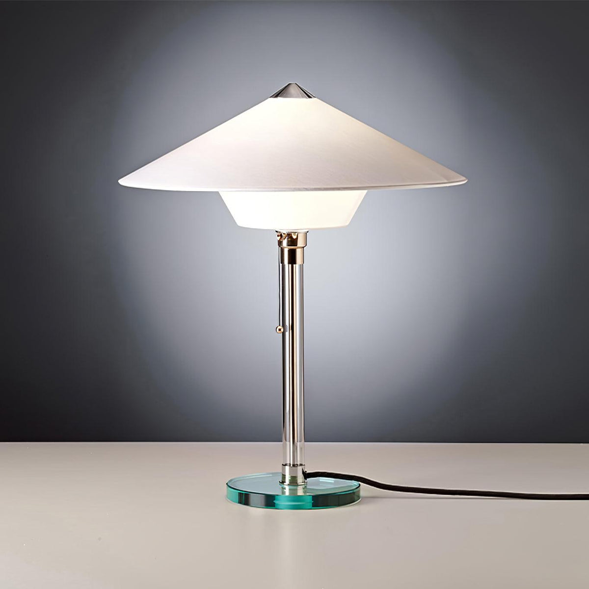 Wagenfeld Glass Table Lamp — product view 17