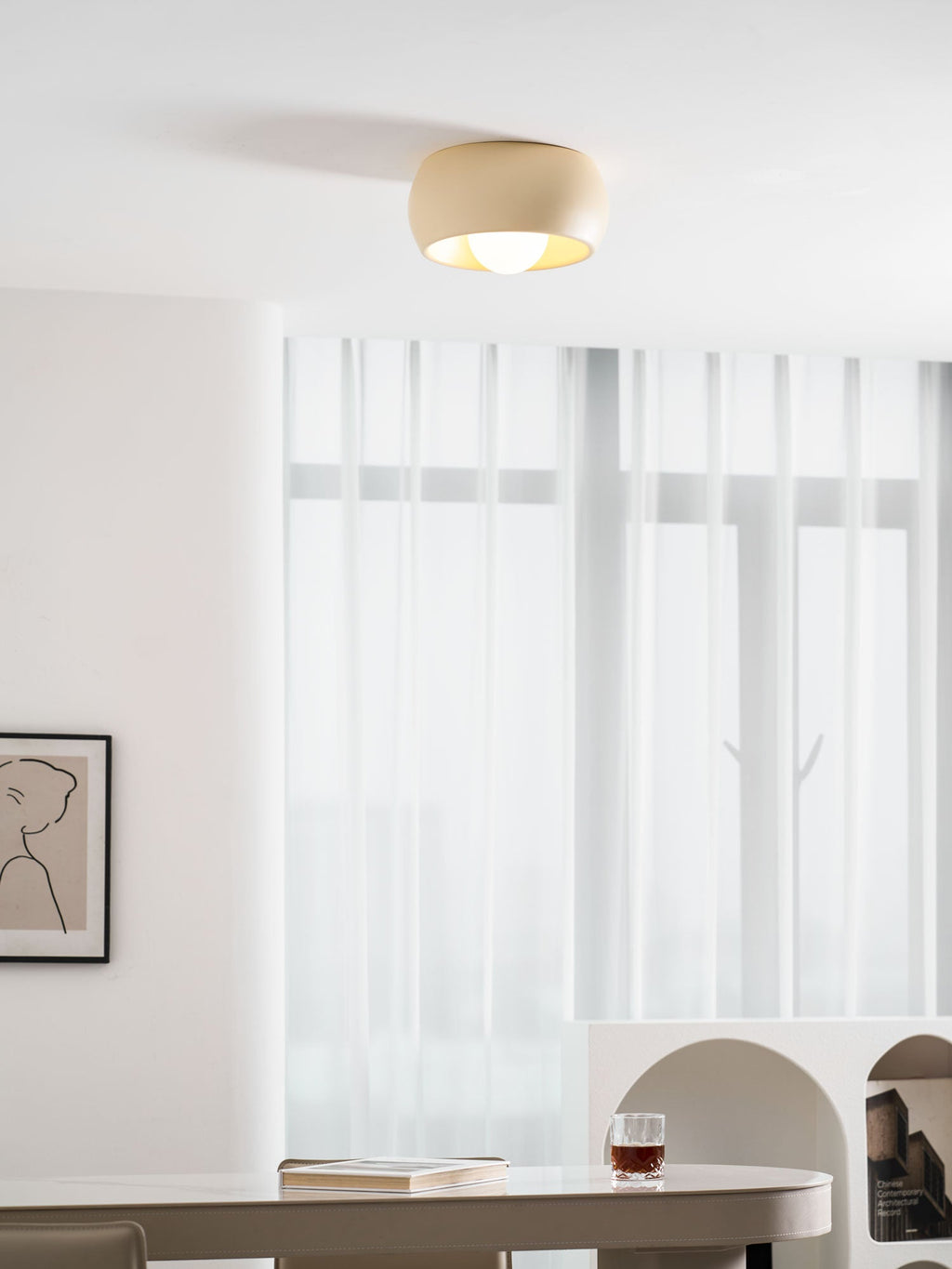 Kovacs Glass Ceiling Light — product view 17