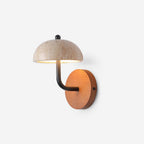 Reverse Travertine Wall Light — product view 1
